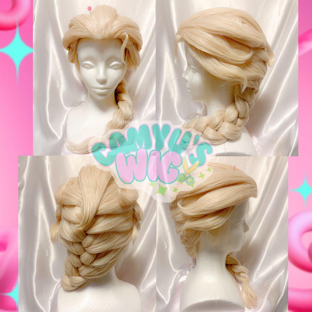 確認用】エルサ ウィッグ - メルカリ