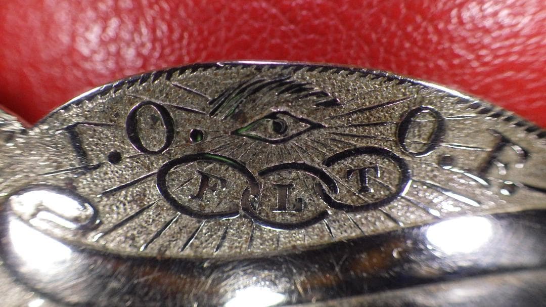 20'S☆オッドフェローズ☆ビンテージ☆タグ☆9☆キーホルダー☆フリー