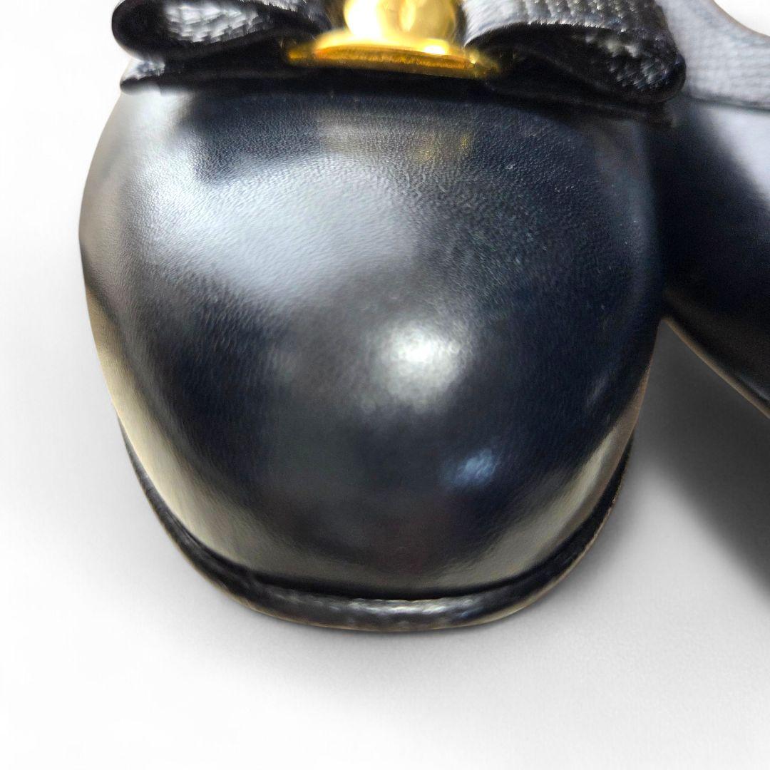 Salvatore Ferragamo フェラガモ パンプス 24cm - メルカリ