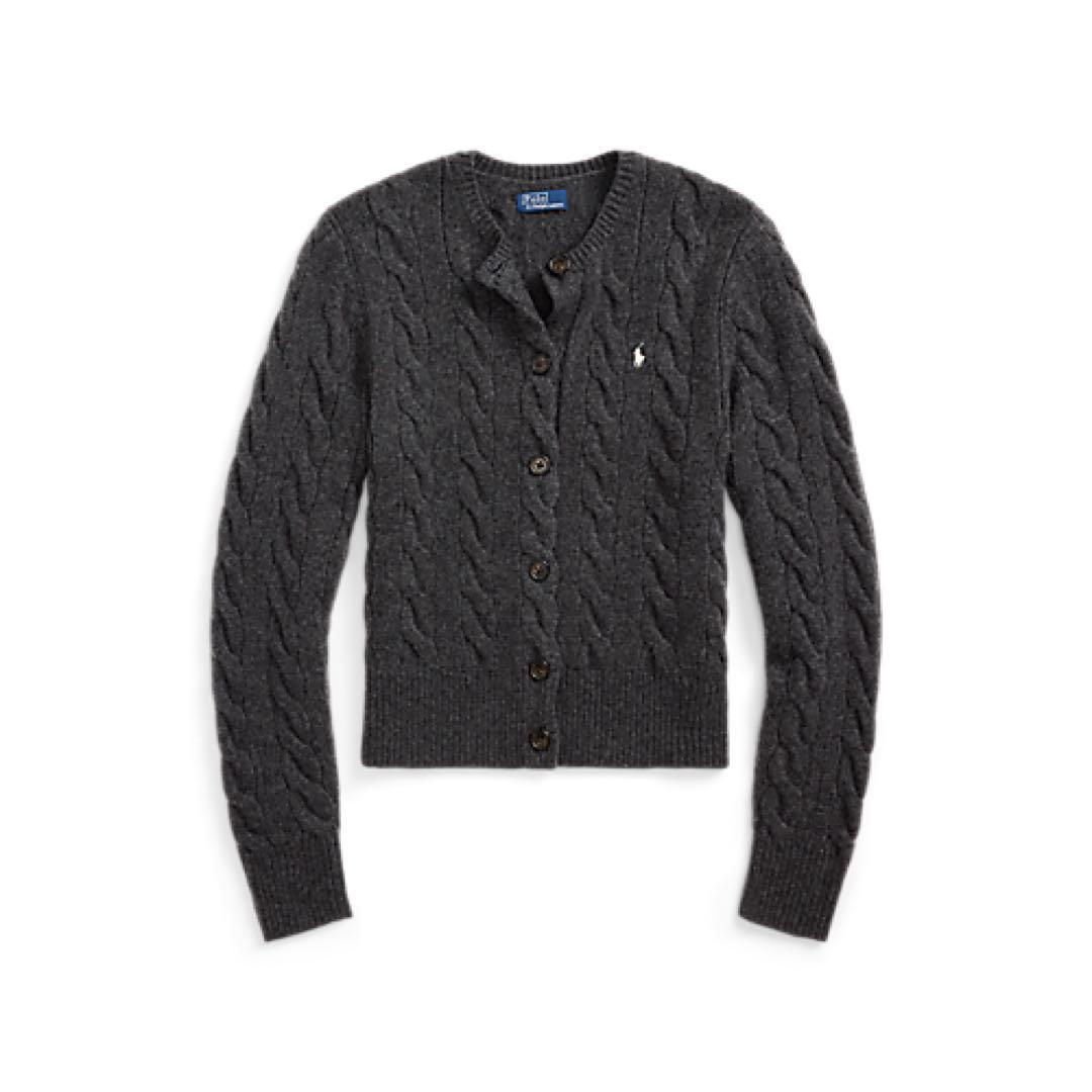 Polo by Ralph Lauren グレー カーディガン コットンブレンド カーディガン （カーディガン・ボレロ）｜POLO RALPH