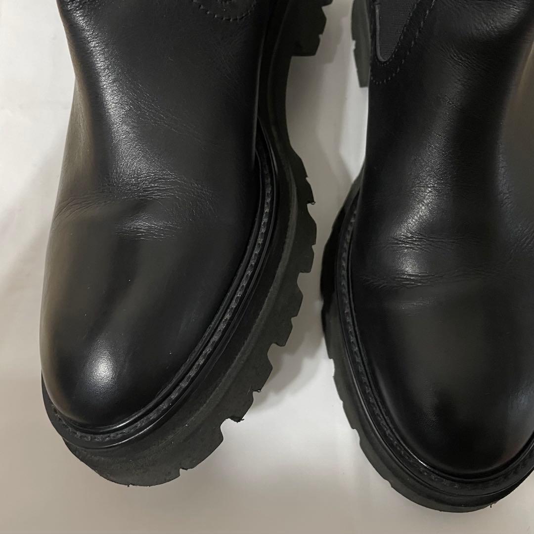 PASCUCCI IENA 別注 チェルシーブーツ ブーツ 38 - メルカリ