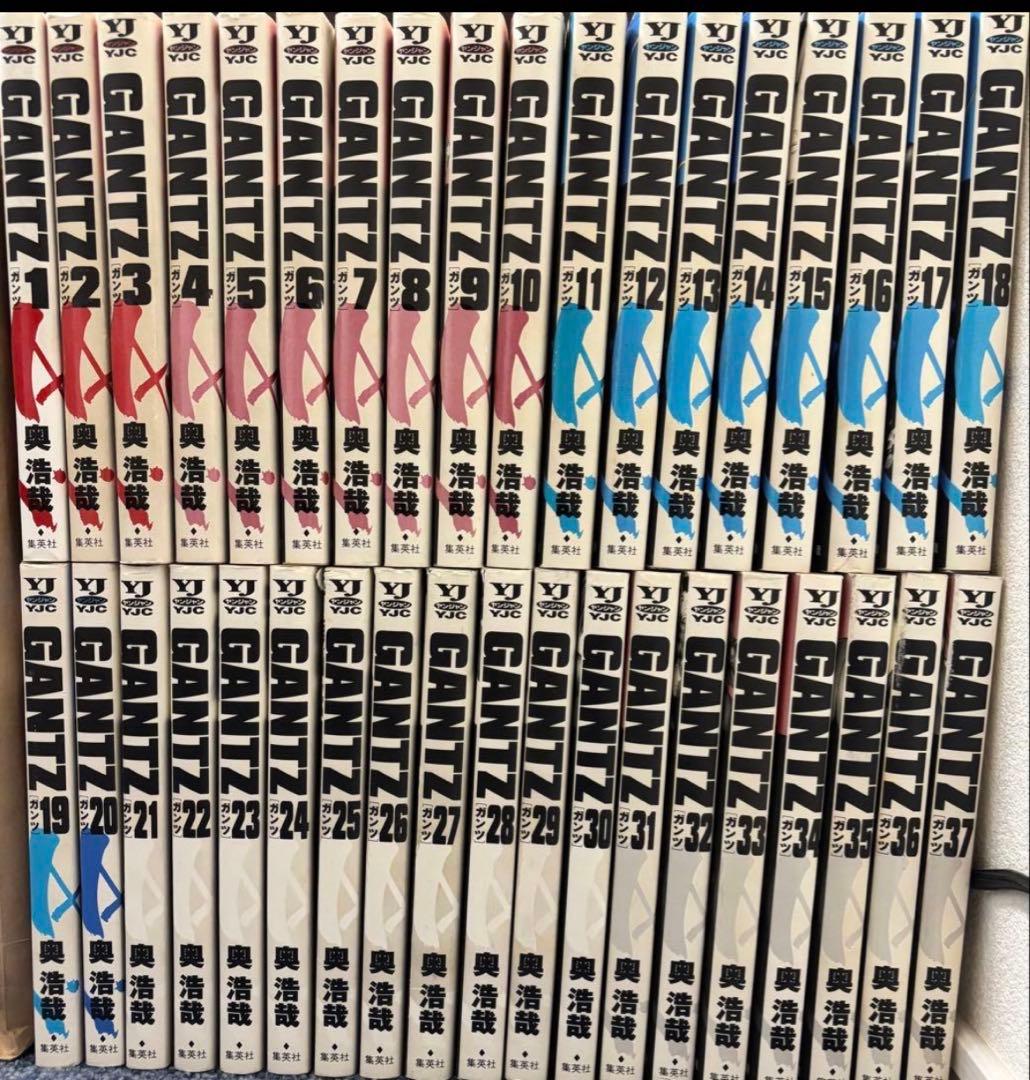 GANTZ 1〜37巻 全巻コンプリートセット - メルカリ