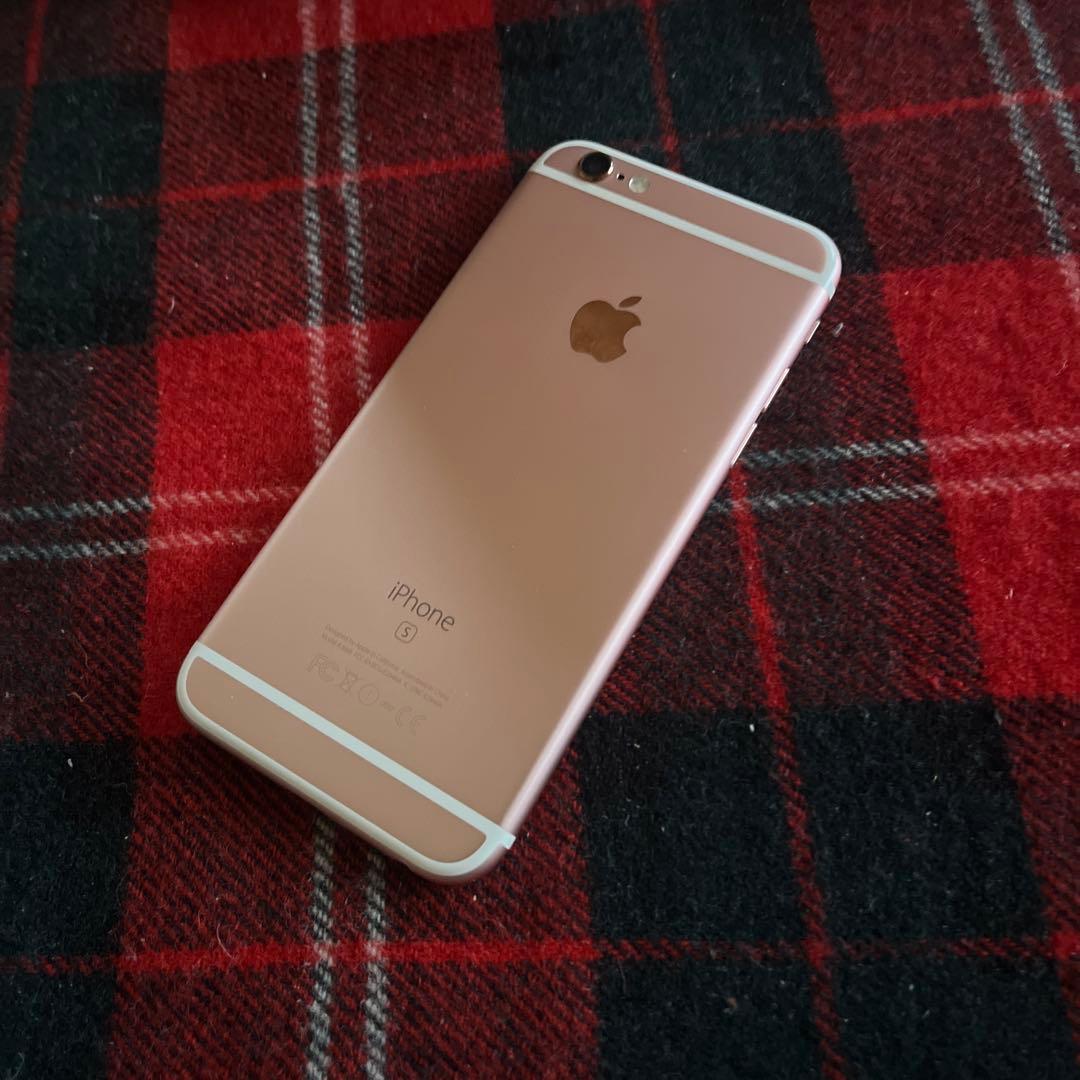 美品】Apple iPhone6s 64G ローズゴールド SIMフリー - メルカリ