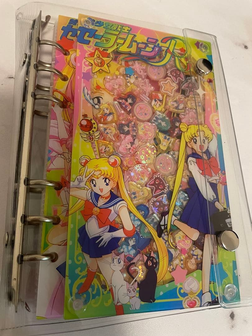シャカシャカノート セーラームーン A6 シール帳 バインダー - メルカリ