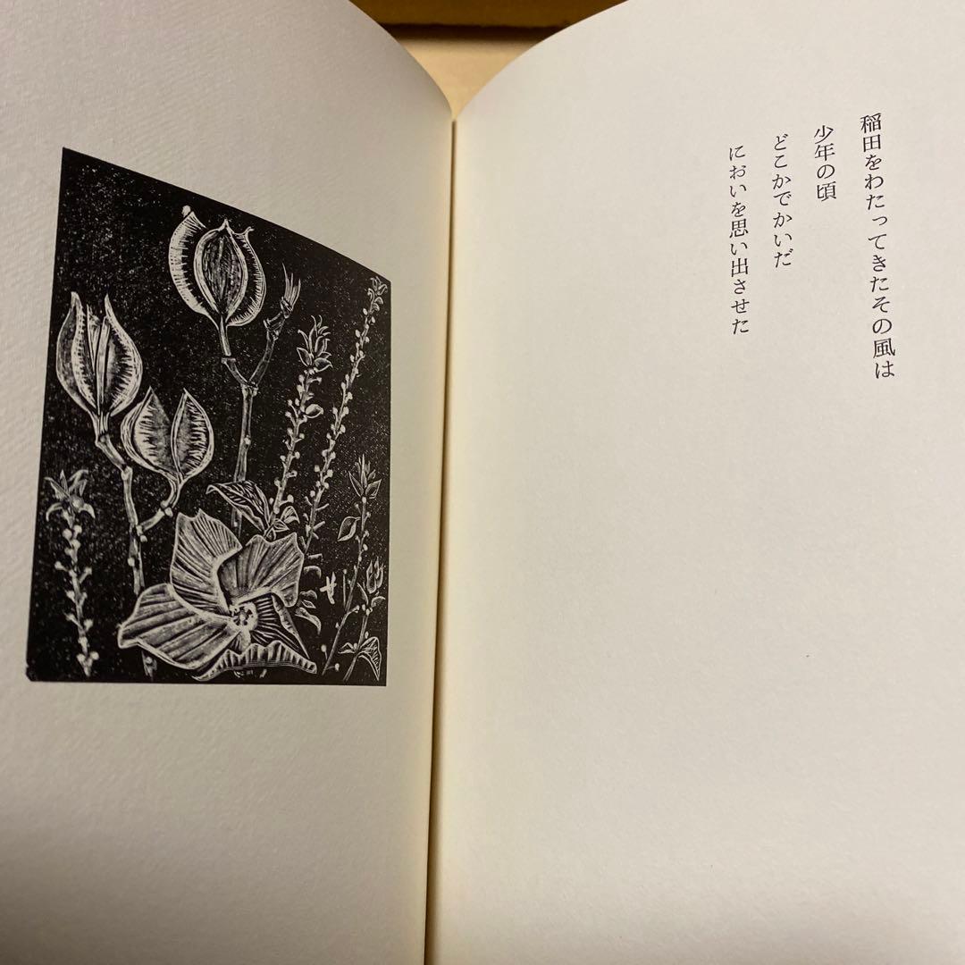 値下げ！銅版画3葉[サイン！限定125部]詩集 日本海 関野準一郎 革装天