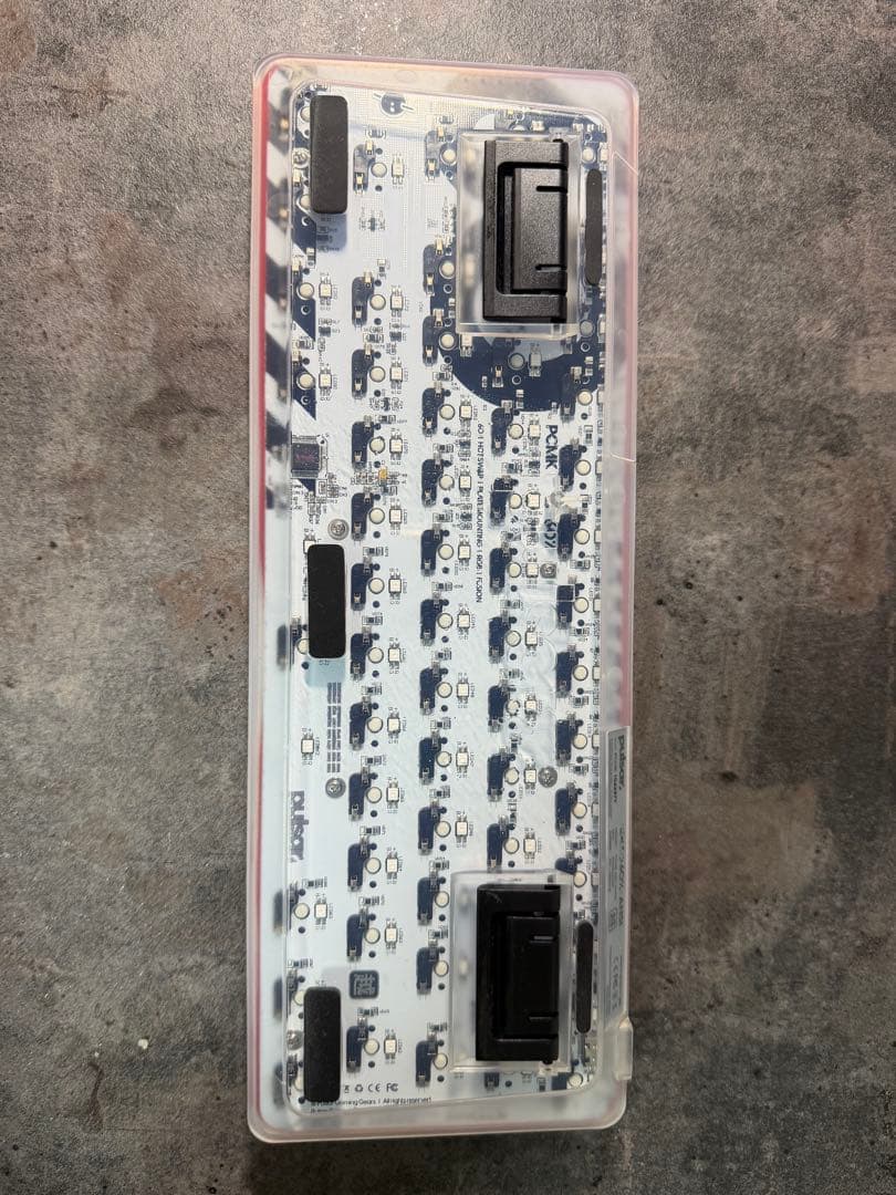 ノ*ム様 あ*る様 自作ゲーミングキーボード 銀軸 静音化済 - メルカリ