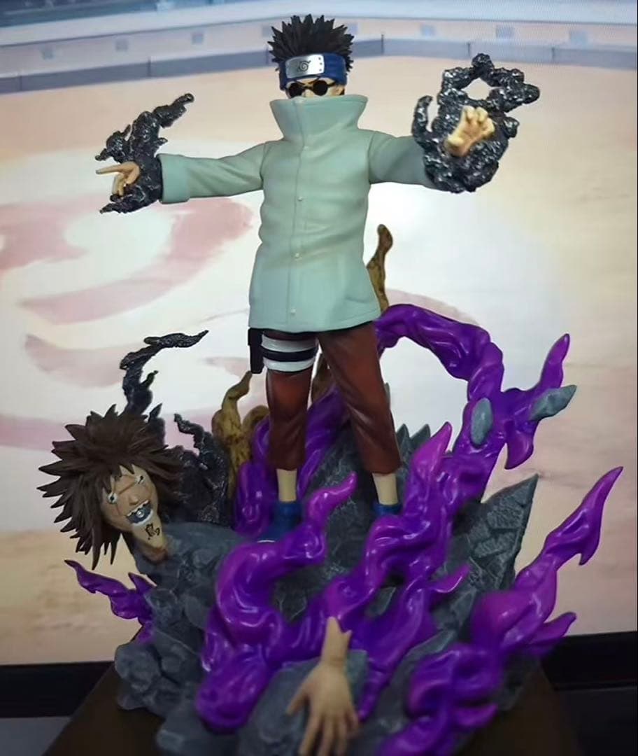 ナルト 油女シノ ガレージキット ガレキ スタチュー③ - メルカリ