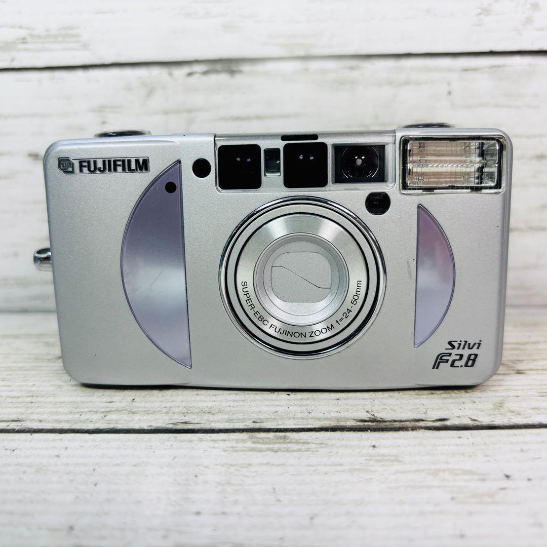動作良好】富士フイルム フィルムカメラ Silvi F2.8 - メルカリ
