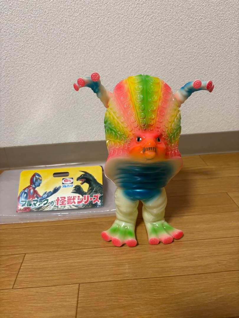 ブルマァク　ジャイアントタッコング　大ブルマァク展　ソフビ　蓄光 ブルマァク ジャイアントタッコング 大ブルマァク展 ソフビ 蓄光