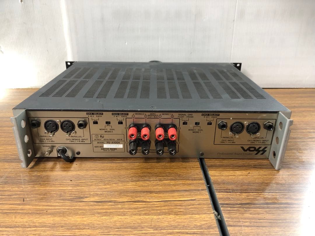 Victor ビクター Voss ps-a1004 パワーアンプ 送料無料 - メルカリ