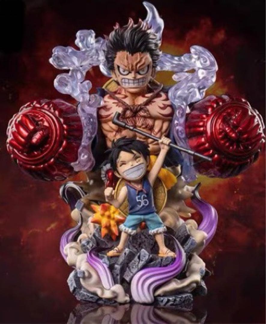 【新品】ワンピース ルフィ エース サボ 3体セットフィギュア ガレージキット ワンピース ルフィ サボ エース 3体セット 箱無し - メルカリ