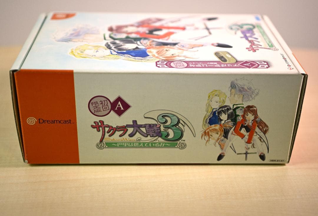 サクラ大戦3 初回限定版A ソフト中古 オルゴール付 説明書無し カード