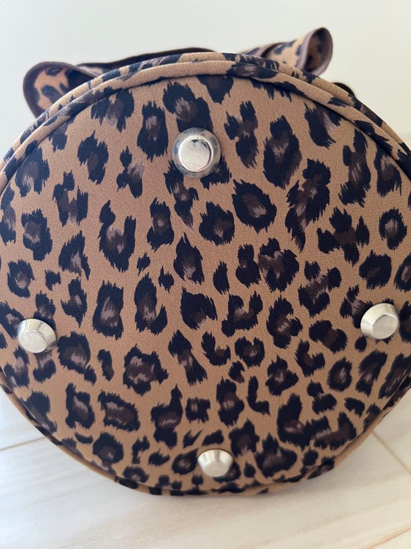 美品】セツコサジテール ヒョウ柄シティ - メルカリ