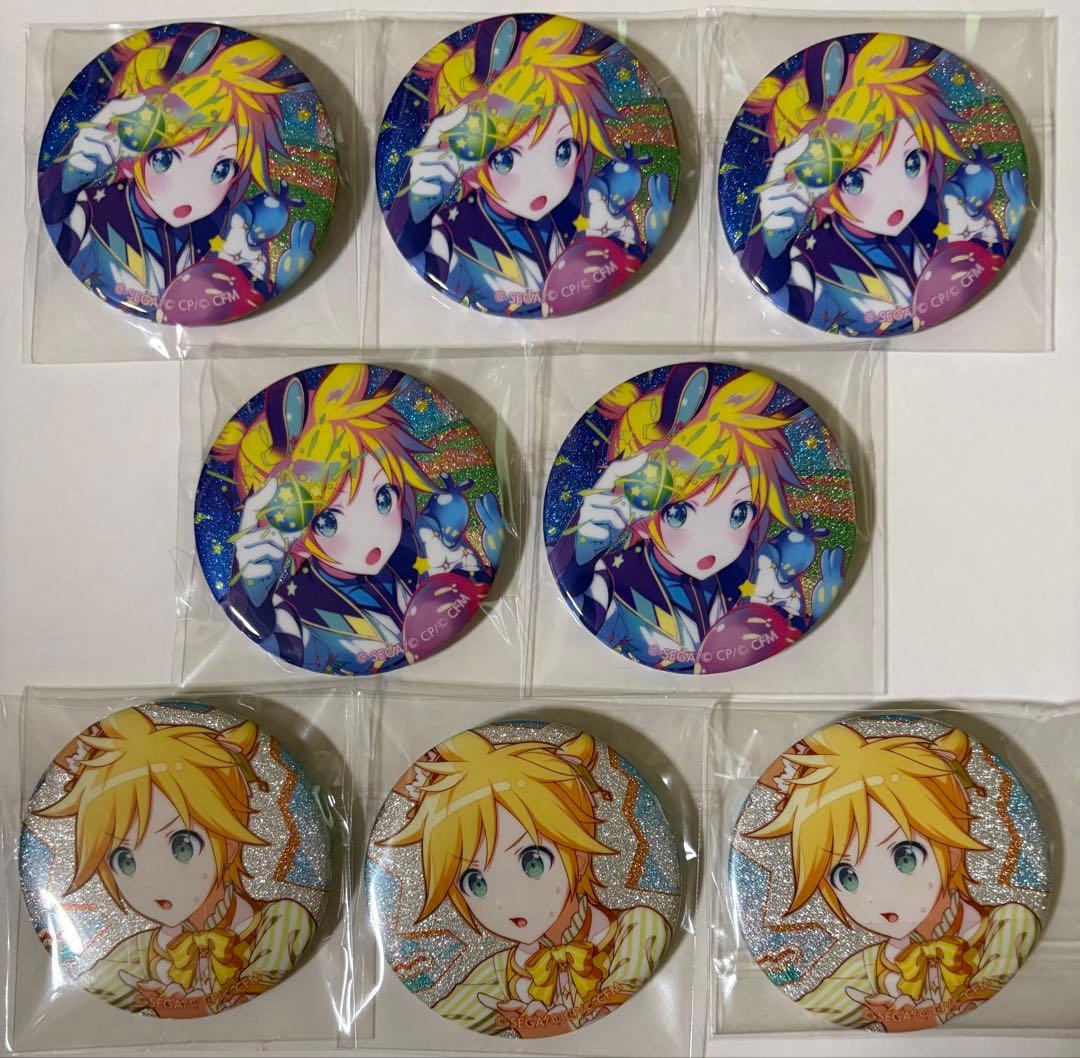 プロセカ 鏡音レン 缶バッジ 8個 バラ売り不可 - メルカリ