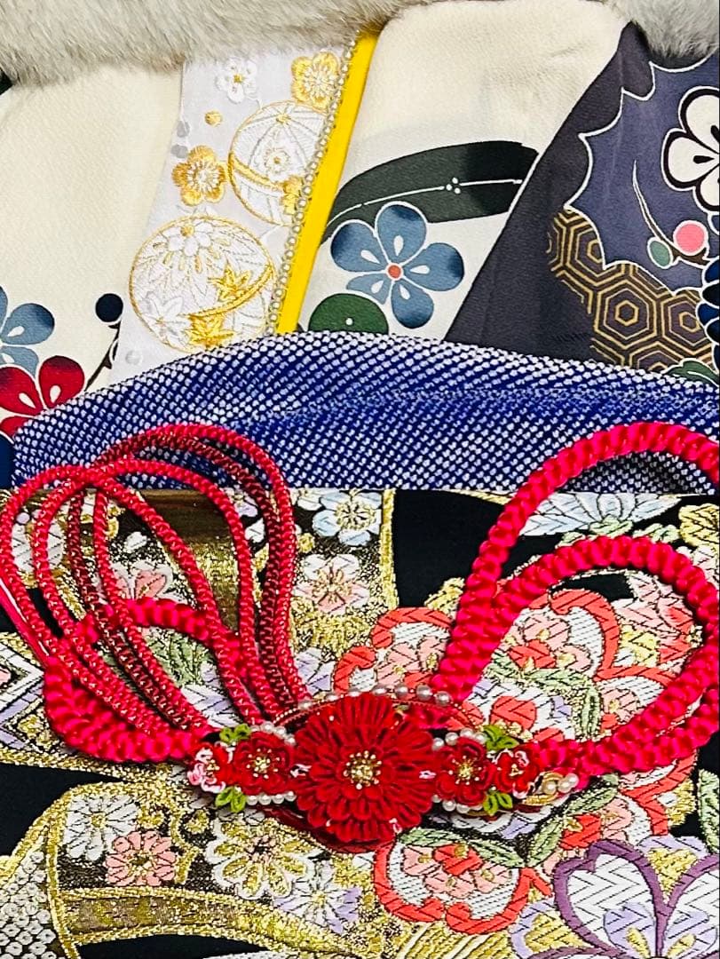 最高級本振袖京紅型巨匠宮崎良次先生作品 24点完全フルセット