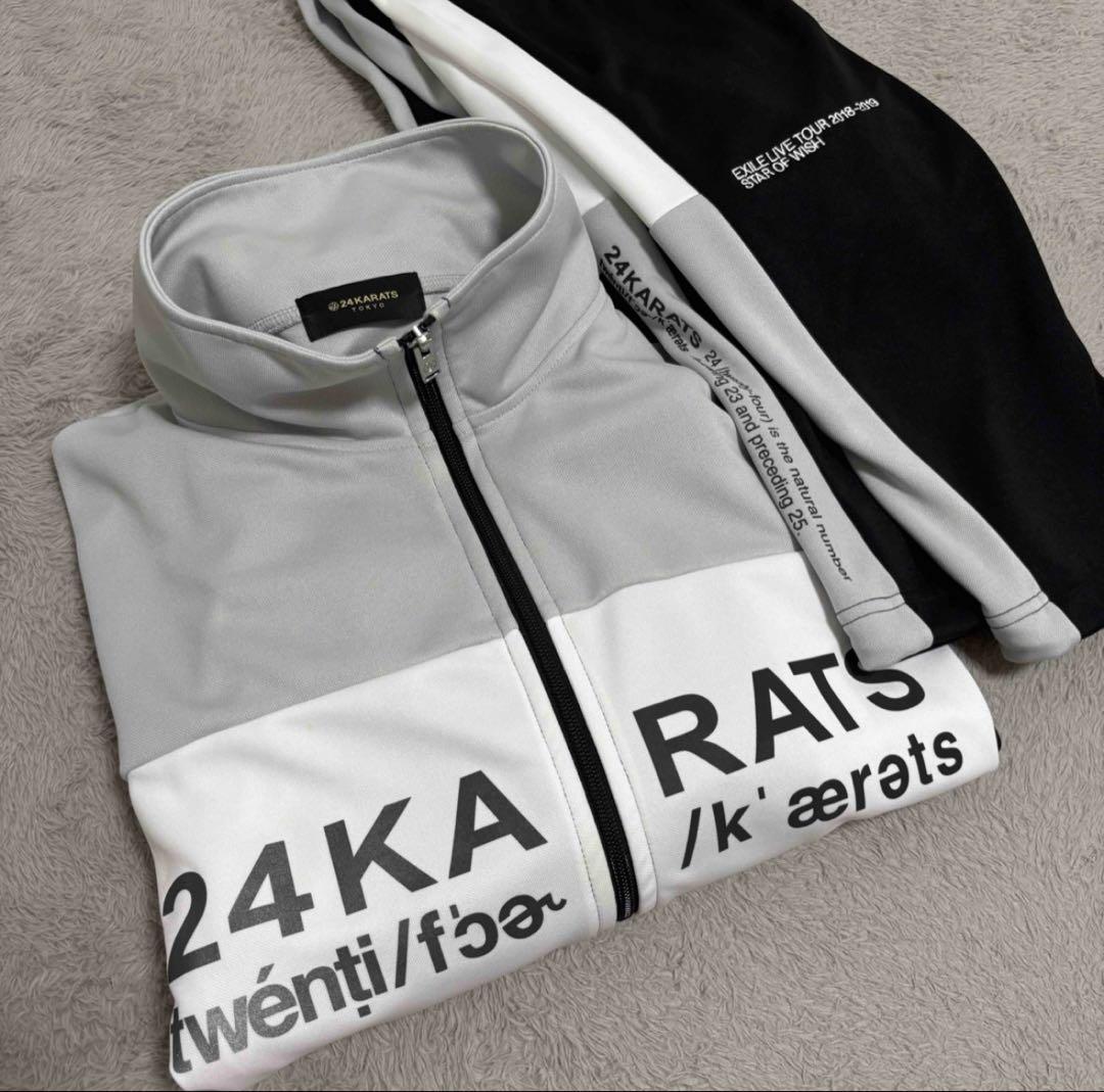 7/25まで限定価格 STYLE of 24karatsジャージ上下 - メルカリ