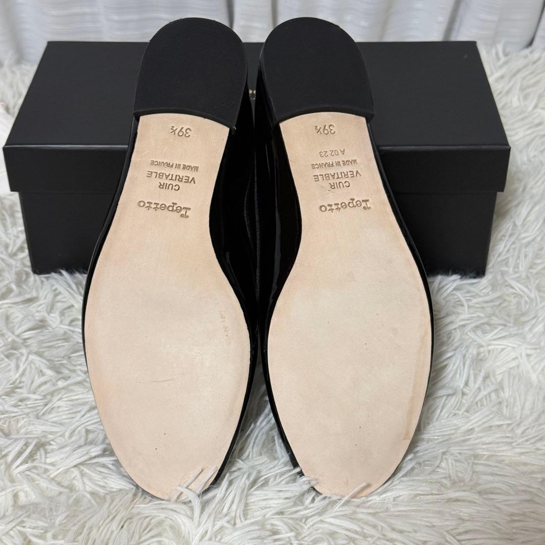 未使用✨レペット サンドリオン パテントレザー パンプス ブラック 39