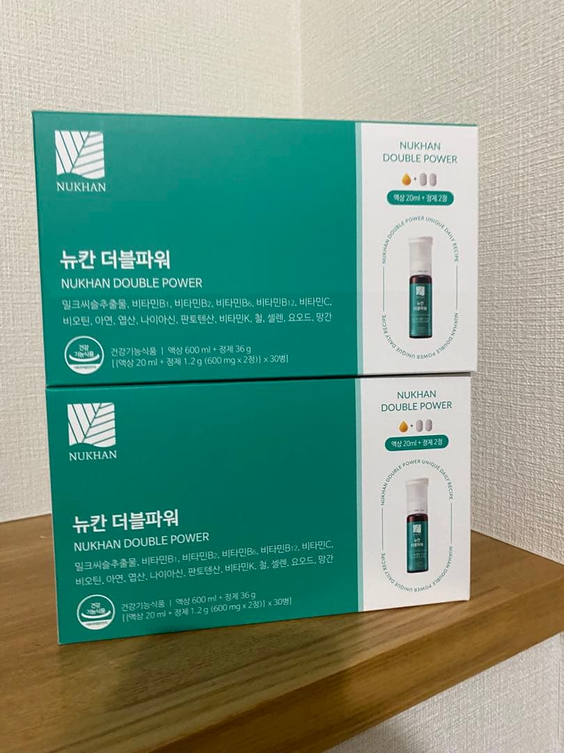 【新品未使用】NUKHAN ニューカン　ニューカンダブルパワー ② ニューカン ダブルパワー (30本) – NUKHAN JP
