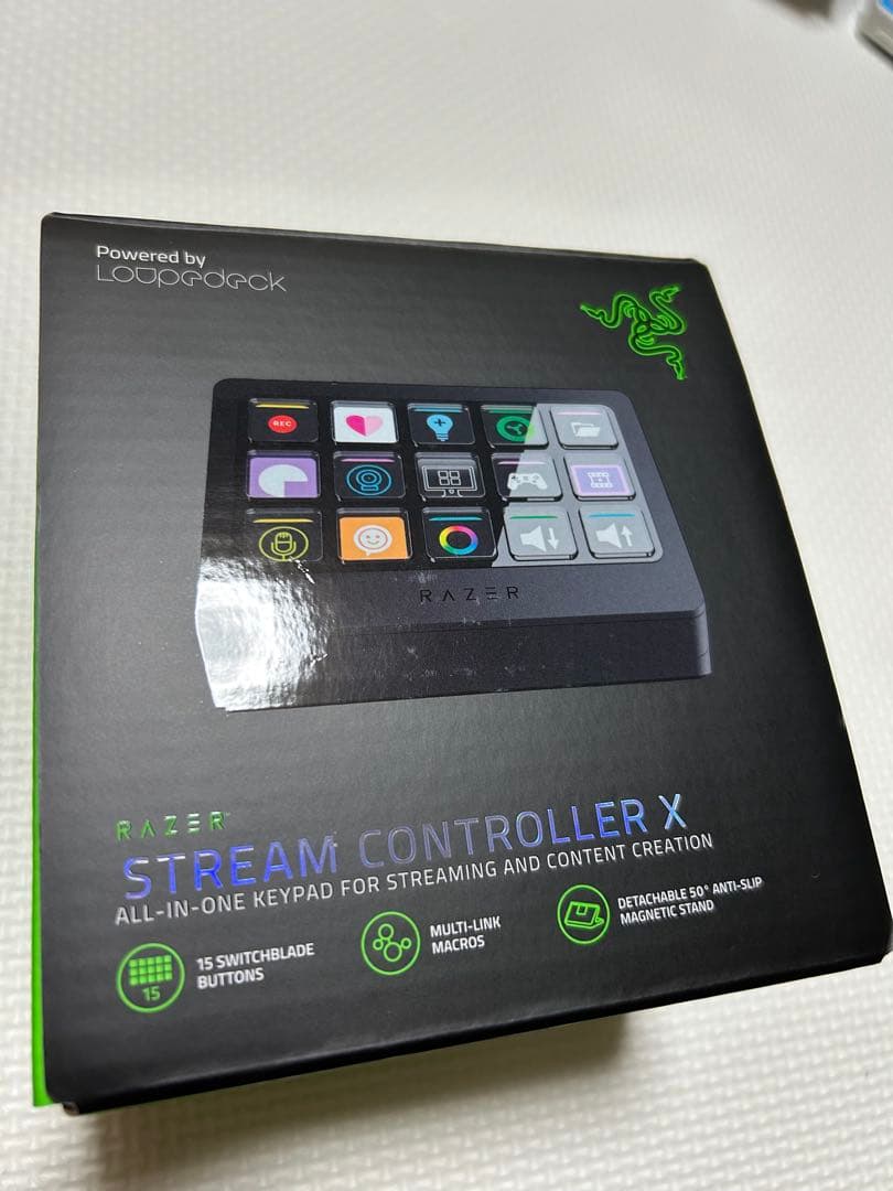 分配器・切替器 Razer Stream Controller X Razer Stream Controller X - All-in-One Keypad for Streaming and