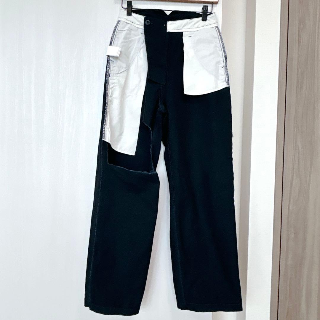 新品】searoomlynn クラッシュチノパンツ ネイビー - メルカリ