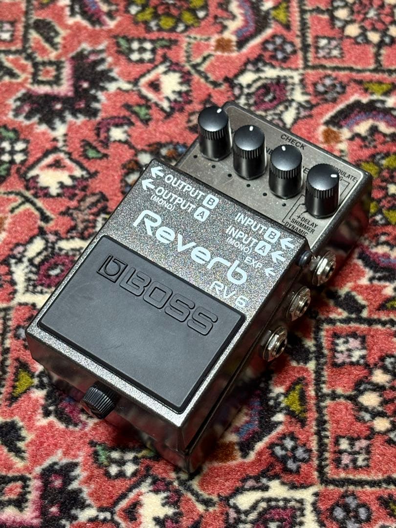 BOSS ボス Reverb RV-6 リバーブ　エフェクター Amazon.com: BOSS RV-6 Reverb Guitar Pedal (RV-6) : Musical Instruments