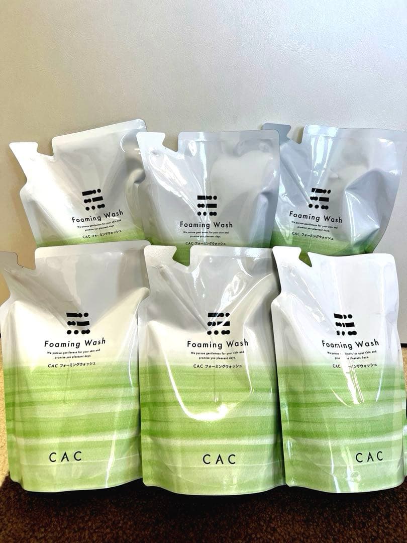 ＣＡＣ化粧品 フォーミングウォッシュ レフィル　6袋 詰め替え用 cac CAC化粧品 フォーミングウォッシュ レフィル 6袋 詰め替え用 cac