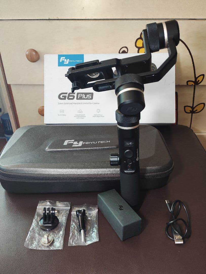 FeiyuTech G6 Plus ジンバル 3軸スタビライザー スマホ - メルカリ