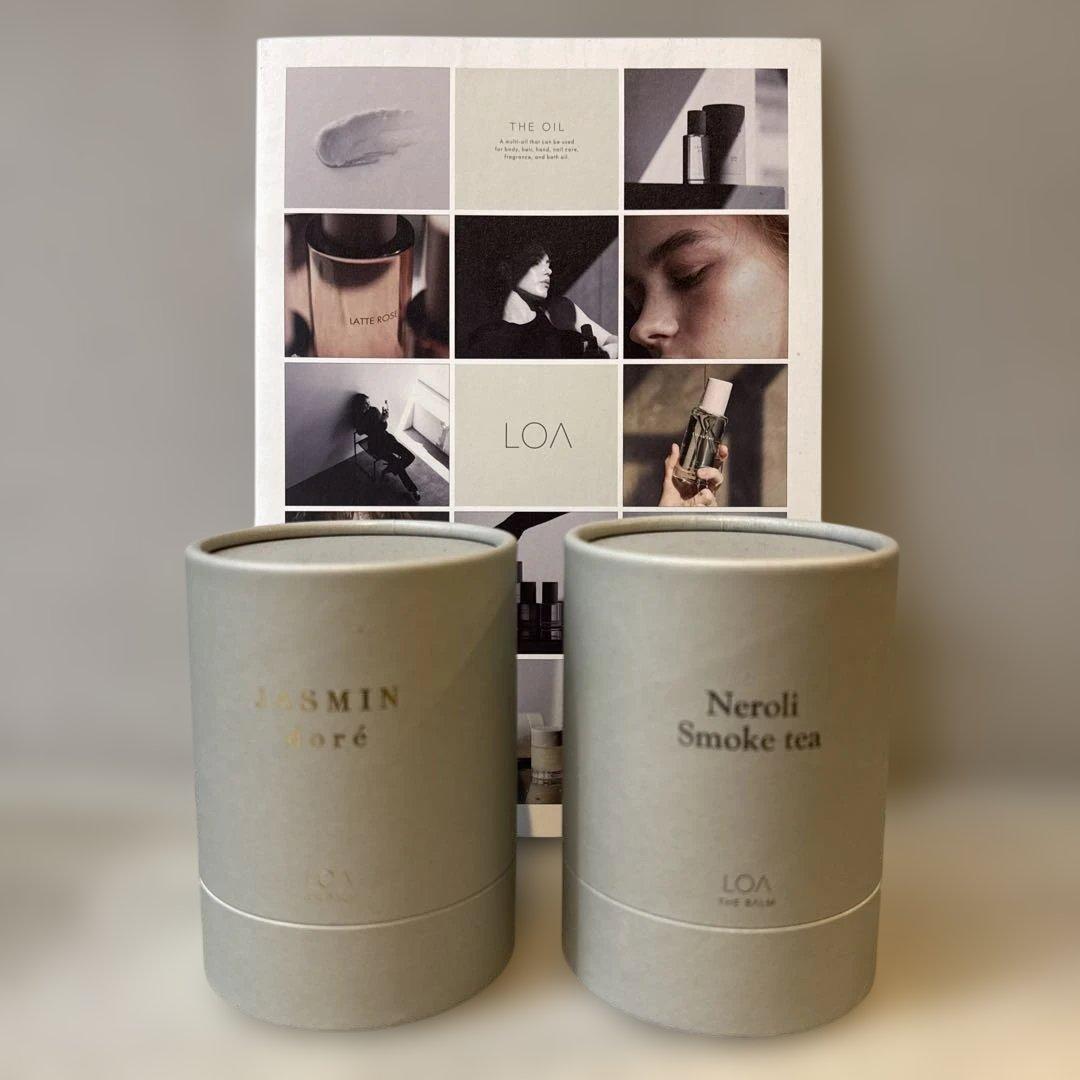 LOA ザ　バーム　２個セット ロア ザ バーム 40g ヘア&ボディ用バーム 練り香水 LOA THE BALM