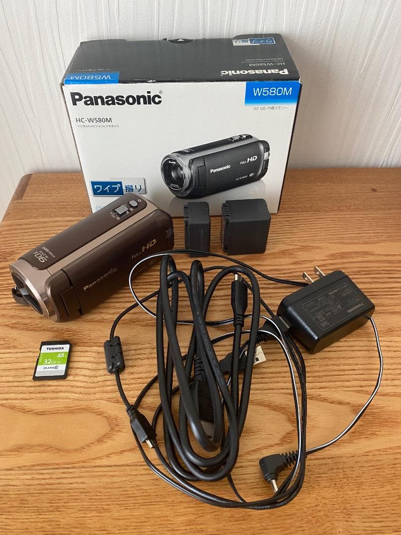 美品 パナソニック デジタルハイビジョン ビデオカメラ HC-W580M 概要 デジタルハイビジョンビデオカメラ HC-W580M | デジタルビデオ
