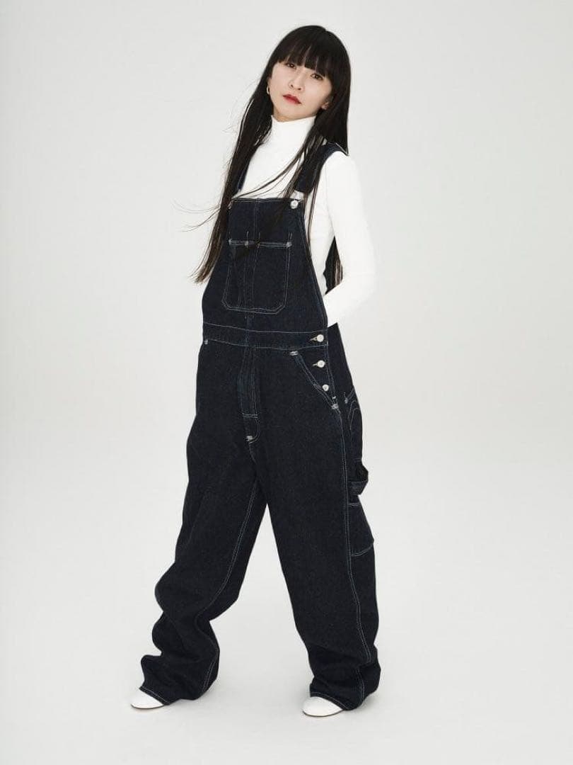 Levi's Red ダークデニム オーバーオール にく屋さま専用】Levi's Red
