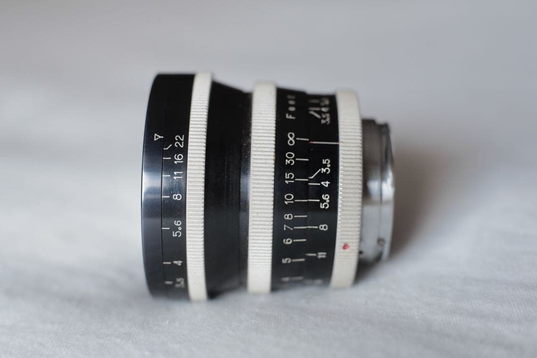希少名玉。美品 P.Angenieux 28mmF3.5 R11 EFアダプタ付