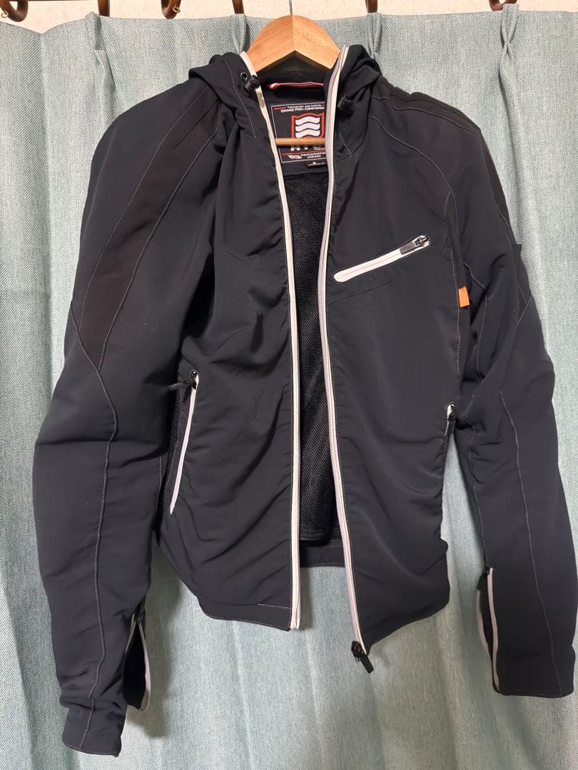 hyod ヒョウドウ 春夏用バイクジャケット Lサイズ プロテクター付き 中古・古着通販】HYOD (ヒョウドウ) プロテクタージャケット ブラック