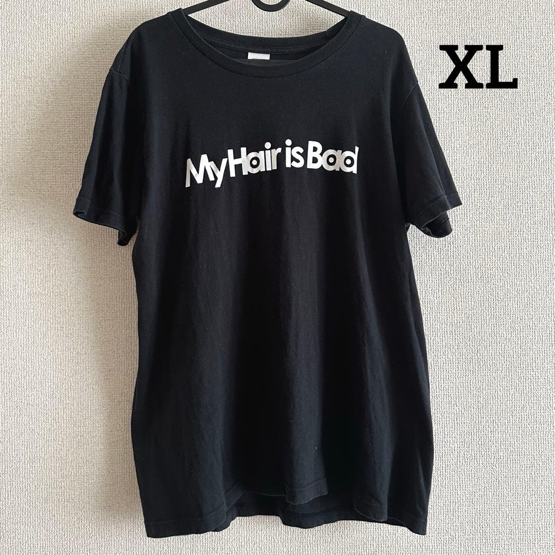 my hair is bad マイヘア ロゴTシャツ サイズXL - メルカリ