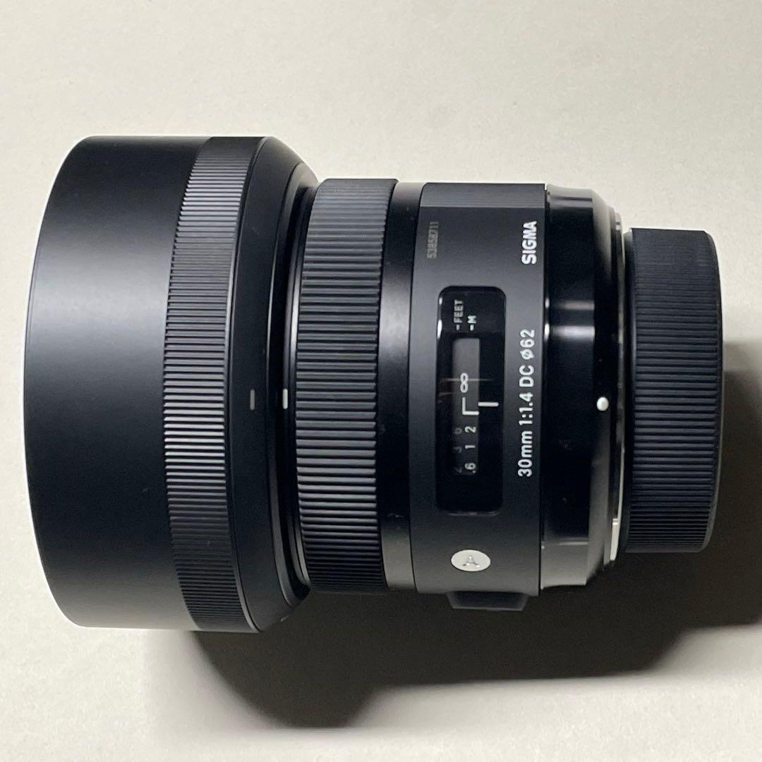中古 シグマ ART 30mm F1.4 DC HSM ニコンFマウント - メルカリ