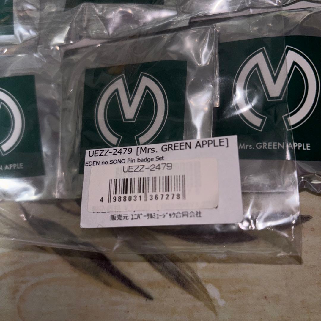 メルカリ便匿名配送】バラ売り可能 ミセス『エデンの園 』ピンバッジ 6
