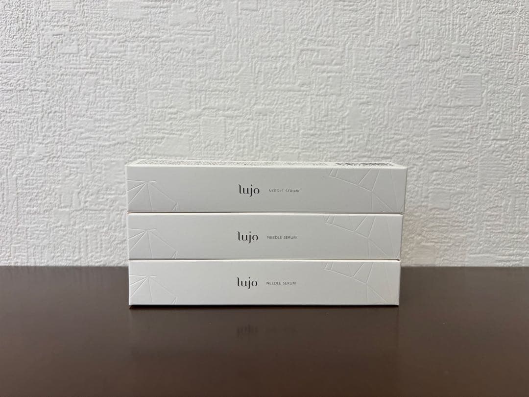 ①新品　lujo ニードルセラム　美容クリーム おまけつき　3本セット lujo（ルジョー） 【公式】ニードルセラム 3本セット 針美容液 アイ