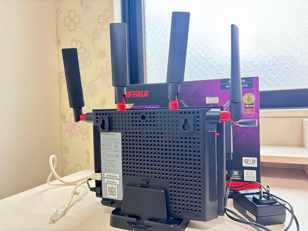 BUFFALO AX7 無線LANルーター 10Gポート搭載⚠️ジャンク説明文必読