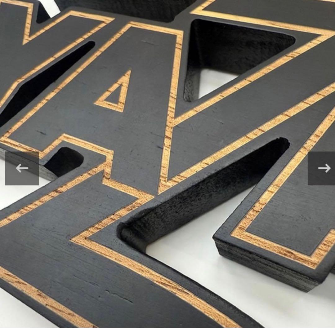 矢沢永吉 壁掛けオブジェ(ロゴ) - メルカリ