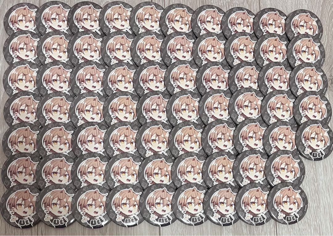 からぴちうり 新ビジュ缶バ 68個 - メルカリ