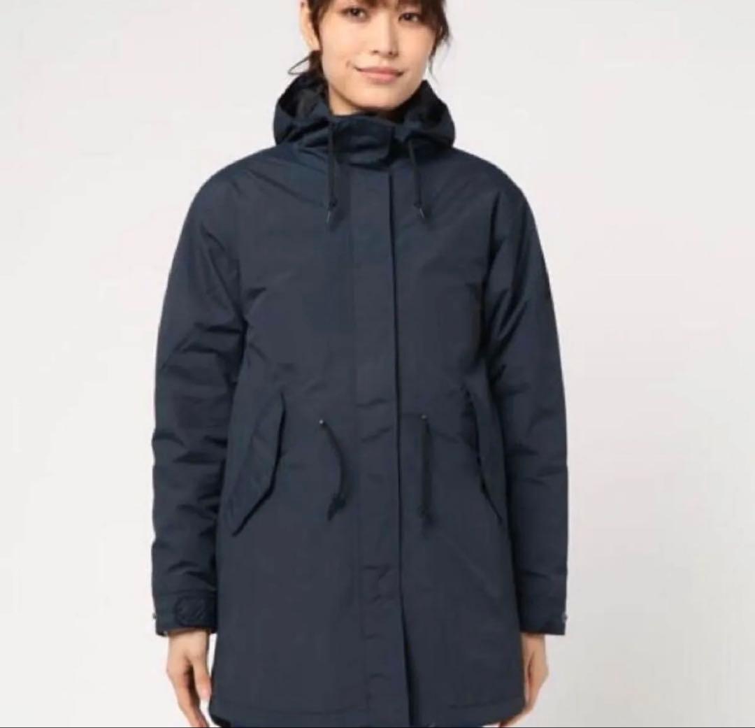 ノースフェイス フィッシュテールリクライメートコート ネイビー L