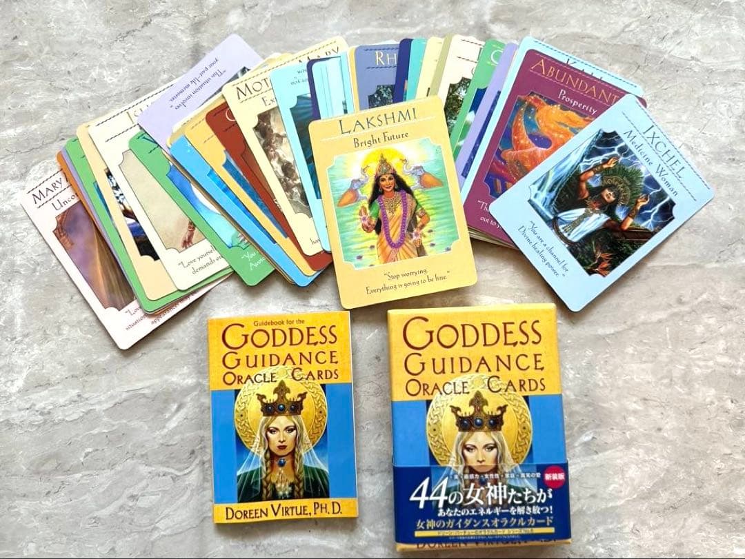 ドリーンバーチュー 女神のガイダンスオラクルカード 日本語解説書付き