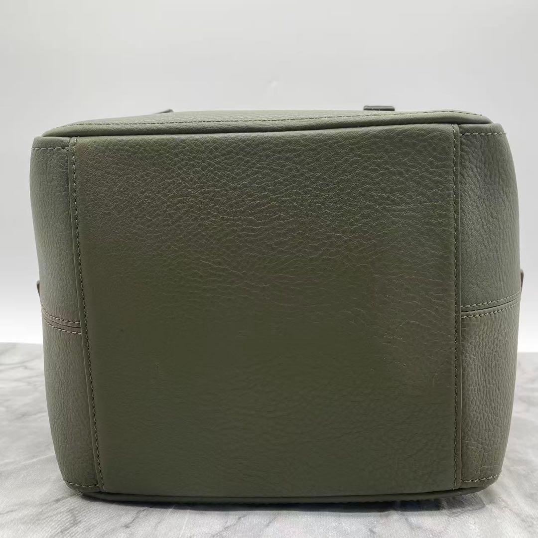 未使用級 土屋鞄 クラルテ ミニボストンバッグ 肩掛け 保存袋付き