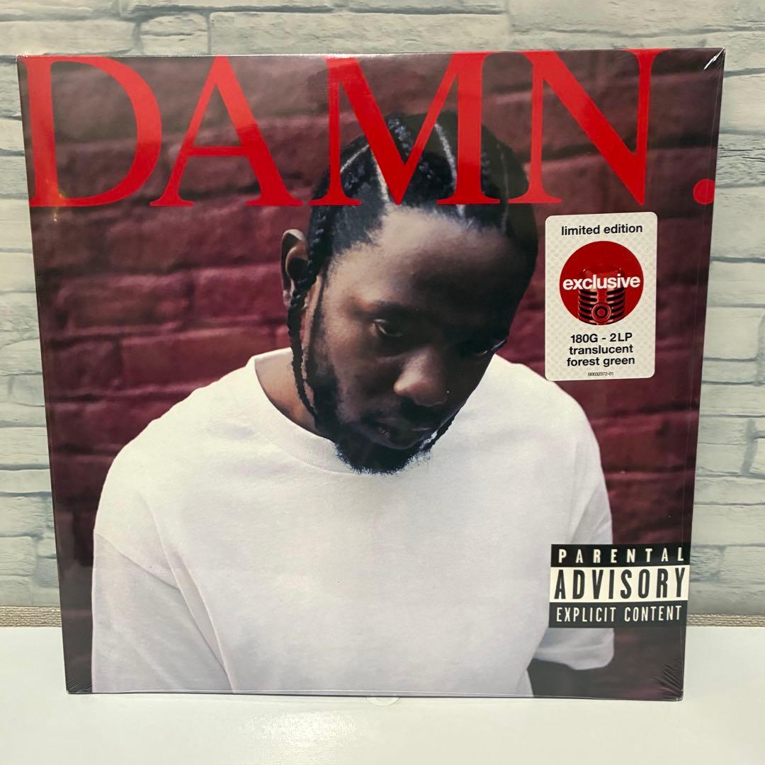 Kendrick Lamar - DAMN. レコード 緑盤 Damn (半透明グリーン・ヴァイナル仕様/2枚組アナログレコード