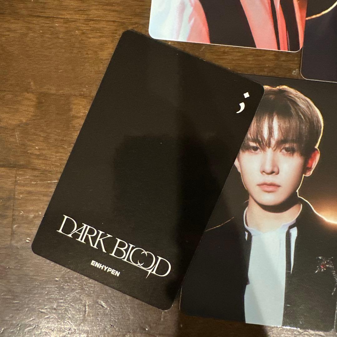 ENHYPEN ランダムトレカ購入特典ラキドロまとめ売り dark blood - メルカリ