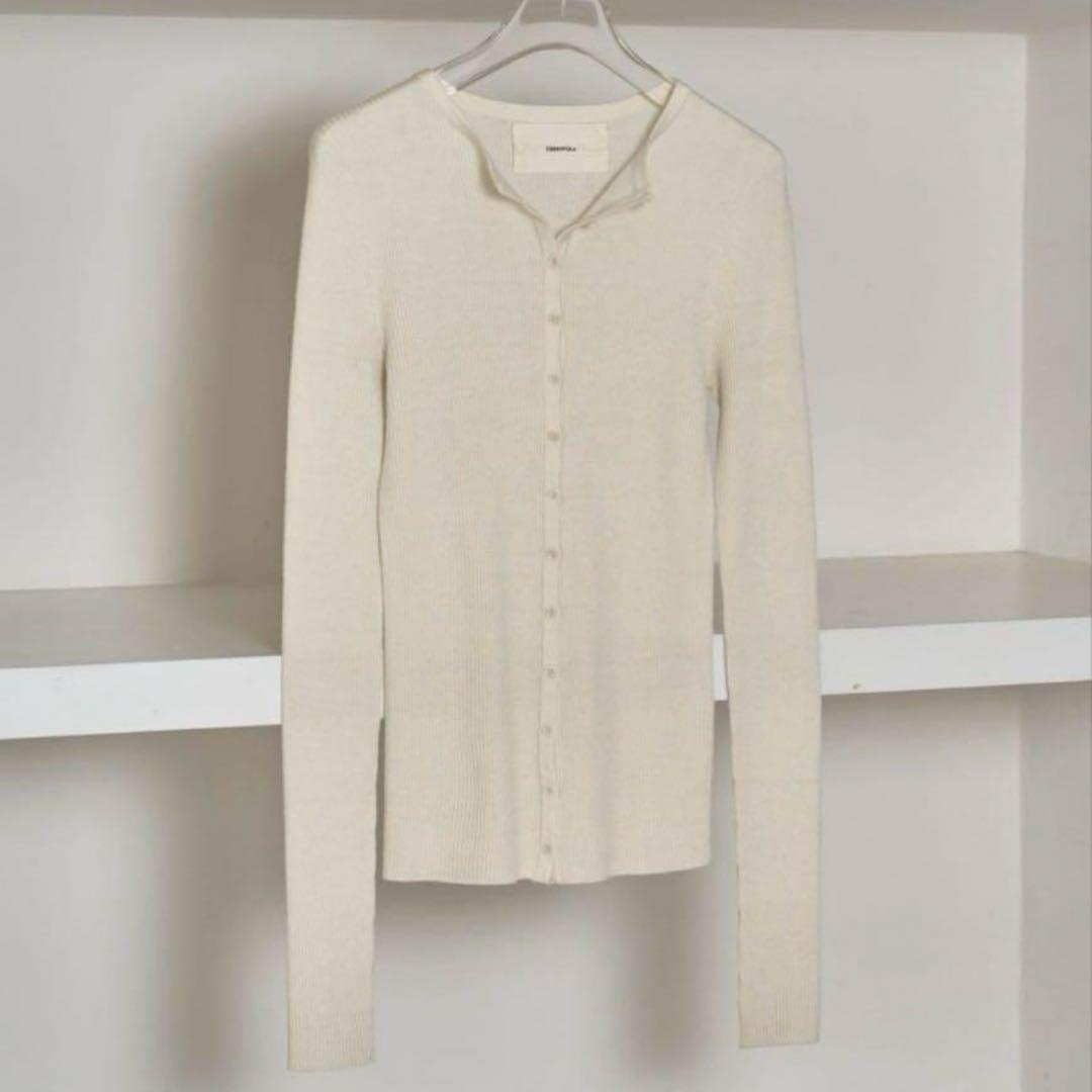 TODAYFUL Silkwool Knit Cardigan エクリュ - メルカリ