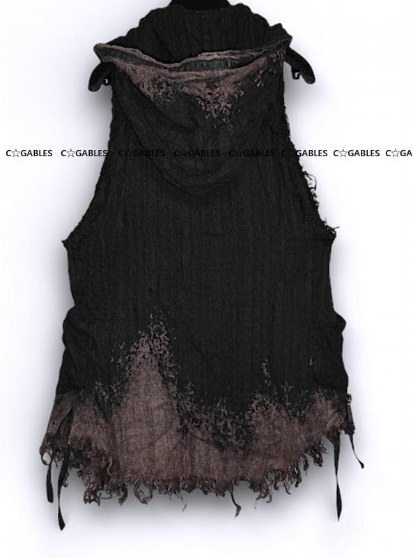 KMRII ケムリ BLACK SHADOW フード付きベスト 激レア 希少 - メルカリ