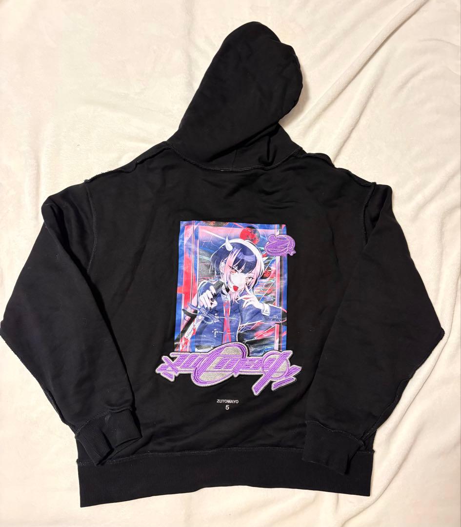 残機 パーカー NIRA HOODIE ずとまよ XLサイズ 黒NIRA HOODIE [残機] -