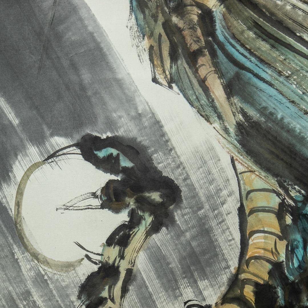 掛軸-1246 小林五浪 龍 共箱 太巻 二重箱 - メルカリ