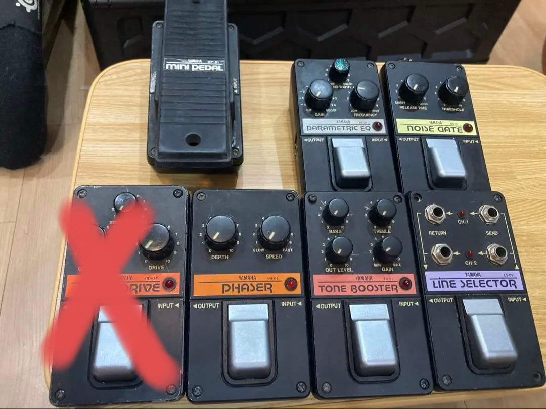 ヤマハ PSE エフェクターセット ミニペダル付き バラ売り可能 DBT（ディングバット タイニー） | ペダルボード＆パワーパッケージ