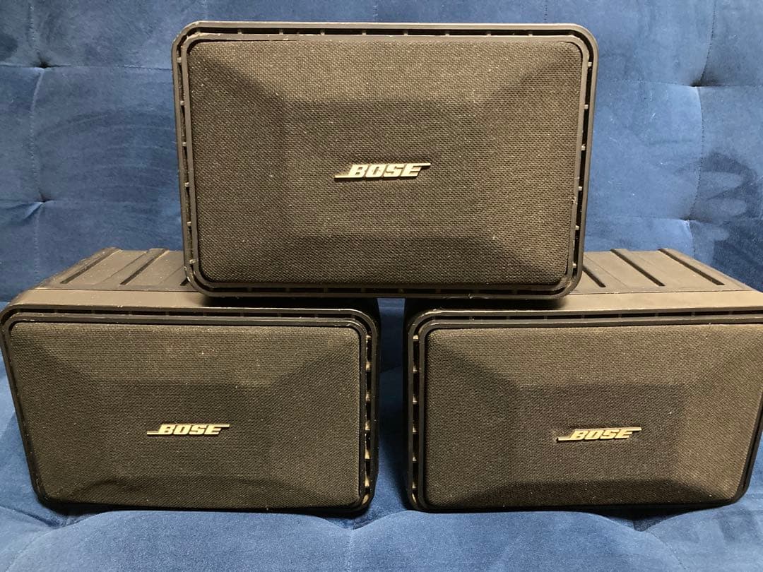 BOSE 101mm 3個セット Bose Model 101 Music Monitor system （アンプ、スタンド付）｜ライブ
